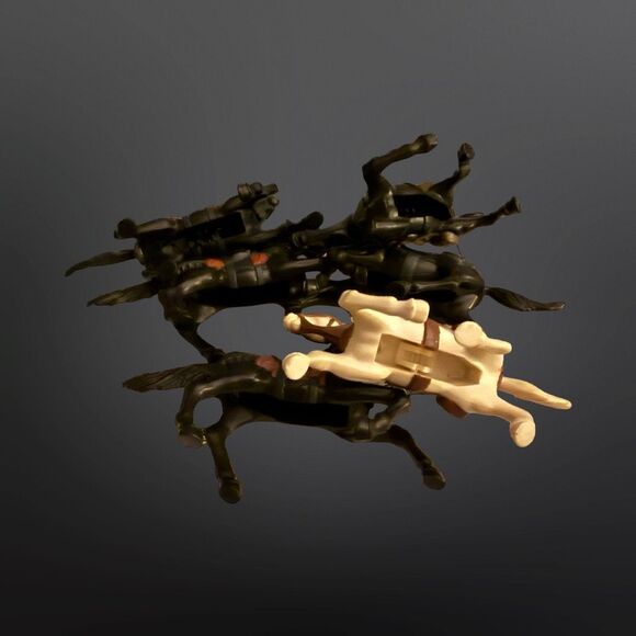 6 Vintage 1988 Willow Tonka Horses GENERAL KAEL & NOCKMAAR WARRIOR Figures B23 - Picture 7 of 9